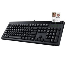 Adesso EASYTOUCH-130SB DESKTOP MECHANICAL KEYBOARD W/SMART CARD READER picture