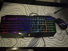 HP GK1100 Wired Gaming Keyboard   Mouse combo, LED backlit (SPANISH) picture