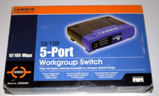 Cisco Linksys EZXS55W 5-Port 10/100 Workgroup Switch picture