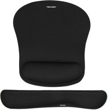 Keyboard Wrist Rest and Mouse Pad Set with Wrist Support | Memory Foam picture