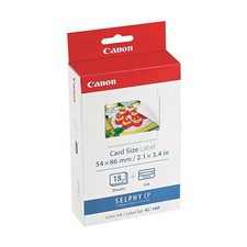 Paper for Canon SELPHY CP1500 - KC-18IF Genuine Canon Ink + Sticker Paper Set (5 picture