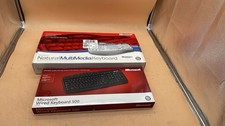 Microsoft Natural MultiMedia 1.0A & Wired Keyboard 500 for Computer Lot of 2 picture