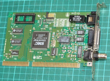 SMC Elite 16 Ultra 8216C ISA 16-Bit Combo Network Card NIC 60-600455-006 Rev A picture