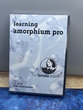 Vintage PC Learning Amorphium Real Time 3D Sculpting and Painting CD New Sealed picture