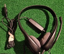 Plantronics Audio 628USB Black Headband Headsets Mic Volume Control 628 USB picture