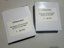Lot of 2 Amano PR64300 Time Clock Ribbon Black ETP10/20 New Sealed picture
