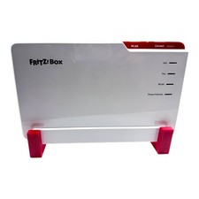 Wall mount Fritzbox 5690 Pro 2 x holder PETG red router wall bracket picture