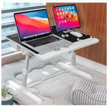 TOPGO Adjustable Laptop Desk Stand Lap Sofa Bed Tray Computer Notebook Desk picture