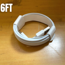 6Pack 3Ft 6Ft USB Cable Lot For iPhone 11 XS SE iPad Charger Charging Data Cord picture