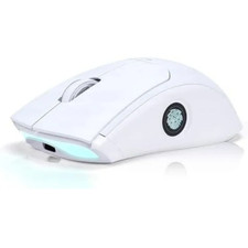 Wireless Computer Mouse with Fingerprint Reader White picture