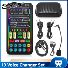New Sound Changer I9 Voice Changer Set Multifunction Portable Recording Mini Sou picture
