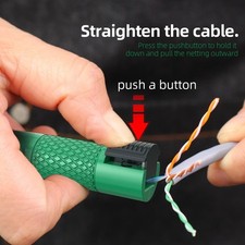 LAOA Pen-style network cable splitter/stripper for Cat 5/6/7/8. picture