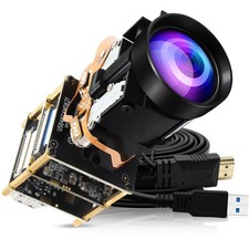 ELP 12X Zoom 4K 30fps USB Camera Module 1080P 60fps HDMI mini size, black picture