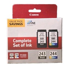 Canon PG-243/CL-244 Ink Cartridges Combo Pack Genuine Canon Ink picture