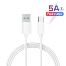 3ft White Heavy Duty Charging Phone Cable Type-C For Samsung Huawei LG Charger picture