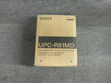 Sony UPC-R81MD Self-Laminating Color Printing Pack -letter size/100 prints- NEW picture