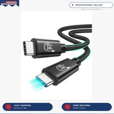 Fitee Thunderbolt 5 Cable 10FT Compatible, 80Gbps USB C Data Transfer Cable, 240 picture