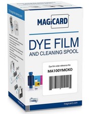 Genuine OEM Magicard MA100YMCKO YMCKO Ribbon-100 Prints picture