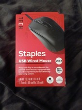 Staples TECH wired Mouse picture