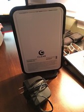 Clear Wireless Router Model WIXFBR-117 w power cord -no stand piece picture