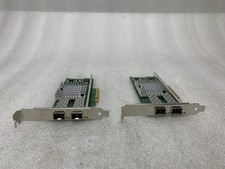 LOT OF 2 - Intel X520-DA2 10GbE SFP+ Dual Port PCI-e Network Adapter Card 0XYT17 picture