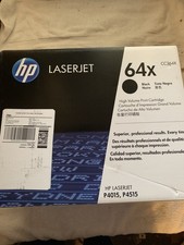 Sealed New HP 64X High Yield Toner Printer Ink Cartridge CC364X LaserJet Black picture