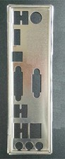 Backplate I/O IO Shield For ASUS P8H77-M , P8H77 M Motherboard picture