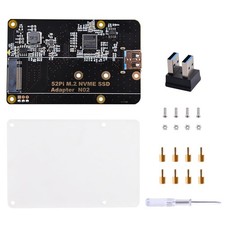 M.2 NVMe SSD Storage Expansion Board Compatible With Raspberry Pi 4 Shield picture
