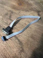 DB9M to IDC10 Serial COM Port Cable DTK RS232 No Bracket for PC Motherboard 12In picture