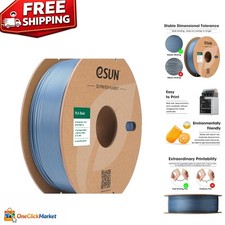 Versatile 1.75mm Light Grey PLA Filament 1KG - Compatible with Most 3D Printers picture