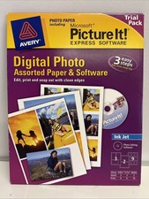 Avery Photo Paper Microsoft Picture It Express Software Trial Pack Glossy 15ct picture