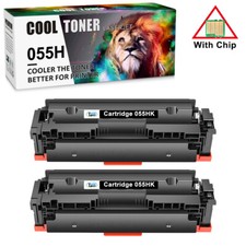 2x CRG 055 High Yield Toner Cartridge For Canon 055 imageCLASS MF741Cdw MF745Cdw picture