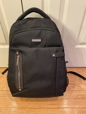 Eco Style Tech Pro Backpack Checkpoint Friendly Black w/Compartments picture