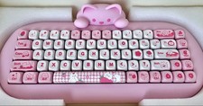 YUNZII Cat Ear Pink Wireless Keyboard YUNZIIC68 JP Unused picture