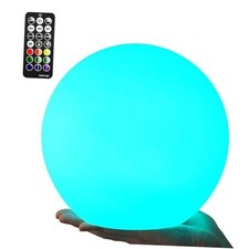 8-inch LED Night Light Ball: 16 RGB Colors and Dimmable Globe Light with picture