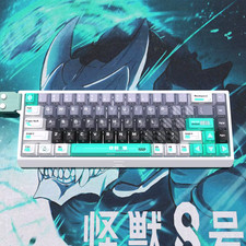 135 Keys Monster PBT Keycaps Side Print Shine Through Cherry Profile picture