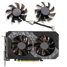 For ASUS RTX2060 GTX1650 1660 TUF Graphics Card Cooling Fan T128015BU/FD8015U12D picture