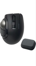 ELECOM bitra Trackball Mouse Quiet Thumb Bluetooth 2.4GHz M-MT1MRSABK Black NEW picture