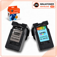 2 PACK PG 240XL CL 241XL Ink Cartridge for Canon PIXMA MG and MX Series Printer picture