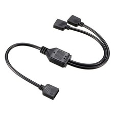 ARGB Splitter Cable 1 Female to 2 Female 3 Pin Extension Connector 30cm Length picture