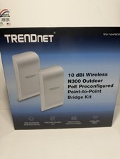 TRENDnet  RB-TEW-740APBO2K 10dBi Wireless N300 Outdoor PoE Pre-Configured NEW picture