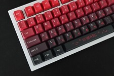 Red Gothic Halloween Keycap Set for Mechanical Keyboard picture