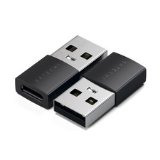 Satechi USB-A to USB-C Adapter (2-Pack), High-Speed Data Transfer Space Black picture