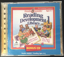 Reader Rabbit Reading Development Library 1 · PC CD-ROM · 1997 Vintage Win Mac picture