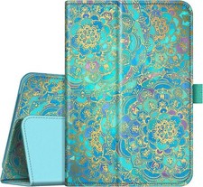 Folio Case for Amazon Fire 7 12th Gen 2022 Leather Slim Fit Foldable Stand Cover picture