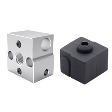Heat Block with Protective Sleeve Heat Resistance Cover for 3D Printer picture