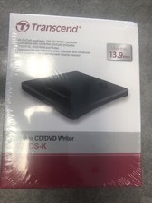 Transcend 8K Extra Slim Portable DVD Writer Optical Drive TS8XDVDS-K picture
