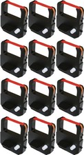 Black Ink Ribbons for Lathem Time Clocks 3 Pack Compumatic Ribbon picture