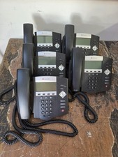 Lot Of 5 Polycom SoundPoint IP450 Phones 2201-12450-001  Tested | Factory Reset picture