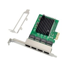 PCI-E x1 4Ports Gigabit Server Network Card 1000M LAN Ethernet NIC RTL8111F Chip picture